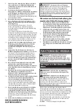 Preview for 19 page of Makita WT001G Instruction Manual
