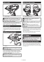 Предварительный просмотр 6 страницы Makita WT02 Instruction Manual