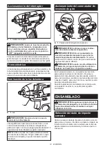 Предварительный просмотр 14 страницы Makita WT02 Instruction Manual