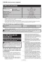 Preview for 9 page of Makita WT04 Instruction Manual