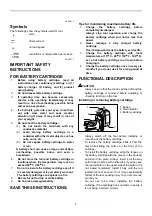 Preview for 4 page of Makita XAD01 Instruction Manual