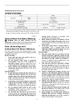 Preview for 2 page of Makita XAD01Z Instruction Manual