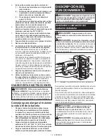 Предварительный просмотр 14 страницы Makita XAD03 Instruction Manual