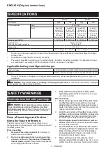 Preview for 2 page of Makita XAD04 Instruction Manual