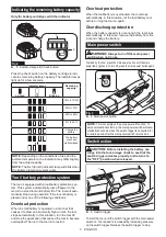 Предварительный просмотр 6 страницы Makita XAD04 Instruction Manual