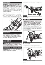 Предварительный просмотр 8 страницы Makita XAD04 Instruction Manual