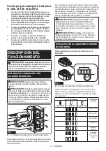 Preview for 16 page of Makita XAD04 Instruction Manual