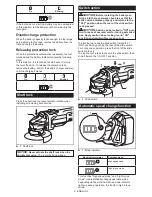 Preview for 8 page of Makita XAG08 Instruction Manual