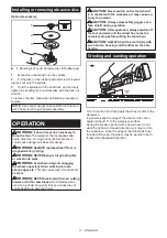 Preview for 11 page of Makita XAG10 Instruction Manual