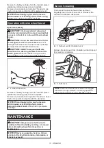 Preview for 13 page of Makita XAG10 Instruction Manual