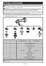 Preview for 14 page of Makita XAG10 Instruction Manual