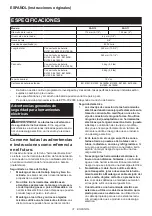 Preview for 31 page of Makita XAG10 Instruction Manual