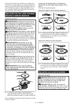 Preview for 42 page of Makita XAG10 Instruction Manual