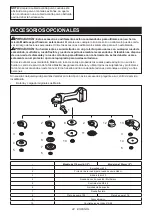 Preview for 44 page of Makita XAG10 Instruction Manual