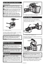 Предварительный просмотр 13 страницы Makita XAG12 Instruction Manual