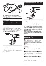 Предварительный просмотр 26 страницы Makita XAG12 Instruction Manual