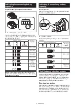 Preview for 8 page of Makita XAG16 Instruction Manual