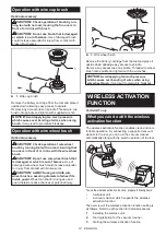 Preview for 14 page of Makita XAG16 Instruction Manual