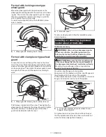 Предварительный просмотр 11 страницы Makita XAG20 Instruction Manual