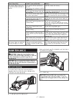 Предварительный просмотр 21 страницы Makita XAG20 Instruction Manual