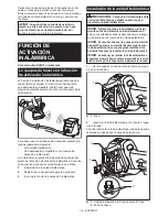 Предварительный просмотр 39 страницы Makita XAG20 Instruction Manual