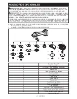 Предварительный просмотр 46 страницы Makita XAG20 Instruction Manual