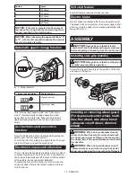 Предварительный просмотр 10 страницы Makita XAG21 Instruction Manual