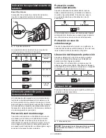 Предварительный просмотр 32 страницы Makita XAG21 Instruction Manual