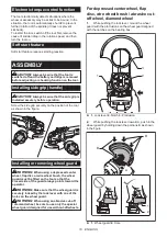 Preview for 10 page of Makita XAG25 Instruction Manual