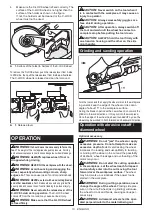 Preview for 13 page of Makita XAG25 Instruction Manual