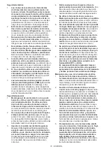 Preview for 18 page of Makita XAG25 Instruction Manual