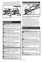 Preview for 30 page of Makita XAG25 Instruction Manual