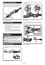 Предварительный просмотр 11 страницы Makita XAU02 Instruction Manual