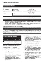 Preview for 2 page of Makita XBP03 Instruction Manual