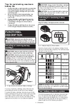 Предварительный просмотр 5 страницы Makita XBP03 Instruction Manual