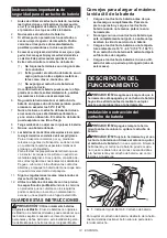 Предварительный просмотр 14 страницы Makita XBP03 Instruction Manual