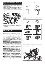 Предварительный просмотр 19 страницы Makita XBP05 Instruction Manual