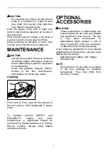 Предварительный просмотр 7 страницы Makita XBU02 Instruction Manual