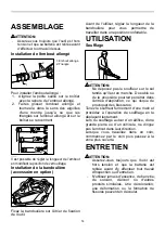 Предварительный просмотр 14 страницы Makita XBU02 Instruction Manual