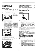 Предварительный просмотр 21 страницы Makita XBU02 Instruction Manual