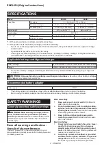 Preview for 2 page of Makita XBU05 Instruction Manual