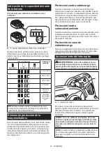 Preview for 21 page of Makita XBU05 Instruction Manual