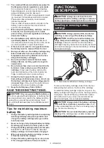 Preview for 6 page of Makita XCM01 Instruction Manual