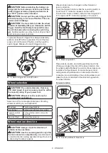 Preview for 8 page of Makita XCM01 Instruction Manual