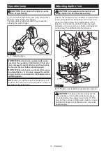 Preview for 10 page of Makita XCM01 Instruction Manual