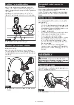 Preview for 11 page of Makita XCM01 Instruction Manual