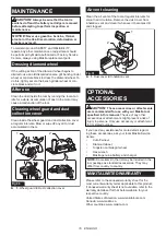 Preview for 16 page of Makita XCM01 Instruction Manual