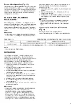 Preview for 9 page of Makita XCS01 Instruction Manual