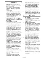 Предварительный просмотр 5 страницы Makita XCS02 Instruction Manual