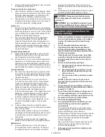 Preview for 8 page of Makita XCS02 Instruction Manual